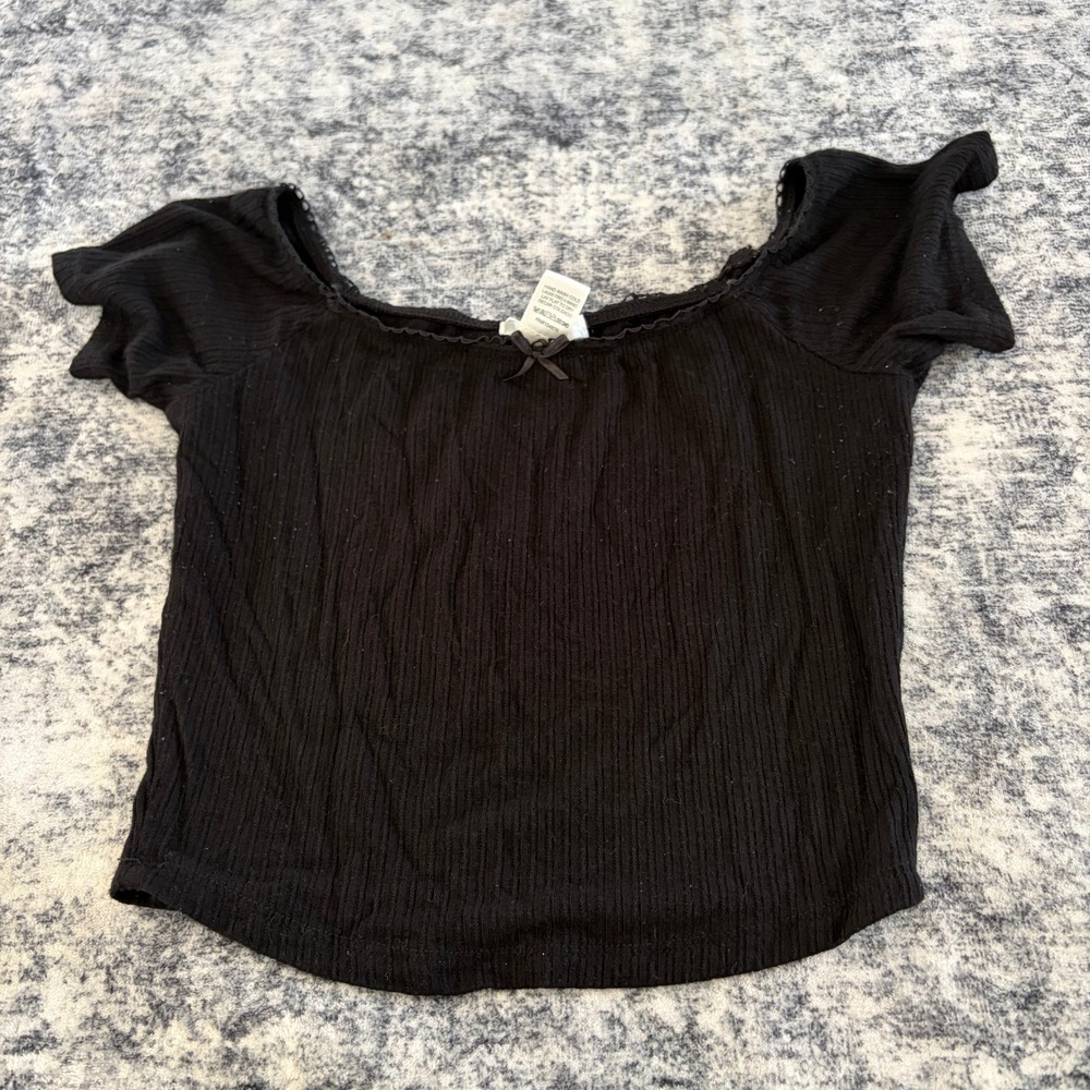 Bozzolo Womens Crop Top Lot of 3 Ribbed Waffle Knit Cami Tee Size Small Bundle - Picture 8 of 12